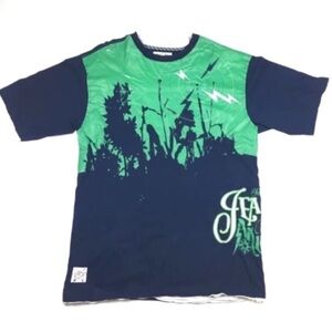 AKADEMIKS Jeanius Graphic T Shirt Riders of the Storm Streetwear Big & Tall Men